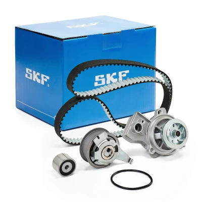 Imagen de SKF VKMC 01350 1 bomba de agua + Kit Distribucion con perno anclaje, sin contacto desconexión, conectable 145