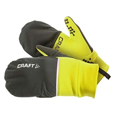 Imagen de Craft Guantes Hybrid Weather Amarillo Flúor L