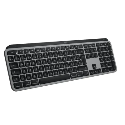 Imagen de Logitech MX Keys S para Mac, Teclado inalámbrico, Escritura fluida y precisa como en un portátil, Bluetooth USB C Recargable Macbook Pro, Air, iMac, iPad Gris Espacial QWERTY