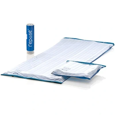 Imagen de Repose Superposición de Colchón individual para aliviar la presión, cojín y bomba manual presión inflable Clínicamente probado prevenir úlceras por