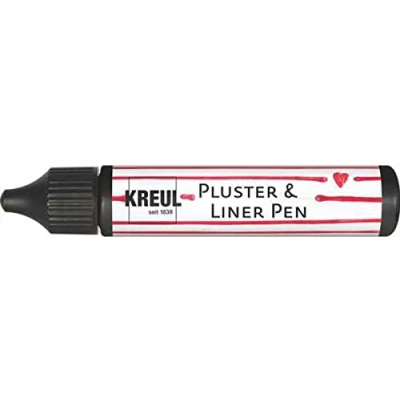 Imagen de KREUL 644966 PicTixx Pluster &amp; Liner Pen 29 ml Black, (1er Pack)
