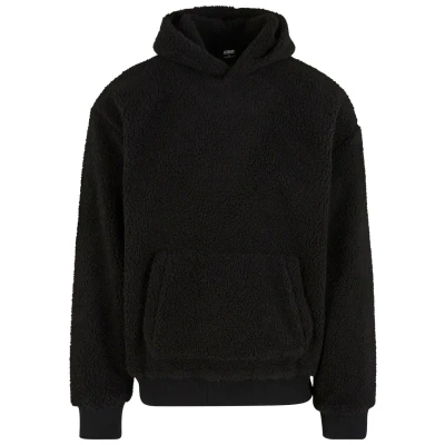 Imagen de Urban Classics Teddy Jersey con capucha, Hombre, Talla: 4XL, Black