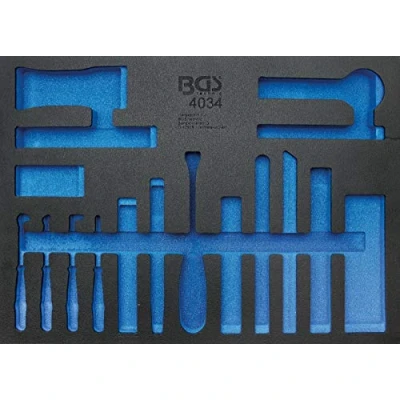 Imagen de BGS 4034 1 Bandeja para carro 3/3 vacía