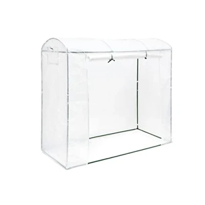 Imagen de relaxdays Invernadero para Tomates con Techo Redondeado Tamara XL, 170x200x82 cm, Proteccion contra UV, Color Verde