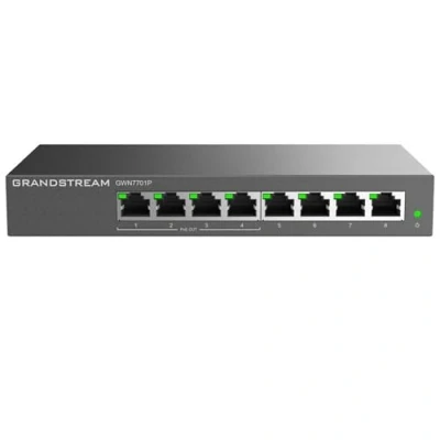 Imagen de Grandstream GWN7701P Conmutador no administrado de 8 Puertos 4X PoE