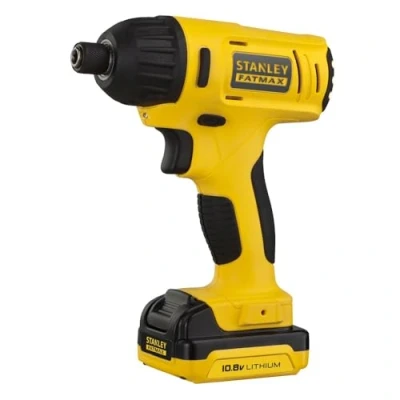 Imagen de STANLEY FATMAX FMC041S2 QW Atornillador de impacto 10.8V, 110 Nm, 1/4&quot;, 2 baterías litio 1.5Ah y maletín