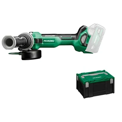 Imagen de HiKOKI Amoladora angular inalámbrica G1813DA (18 V, sin escobillas, bloqueo del eje, arranque suave, accesorios)