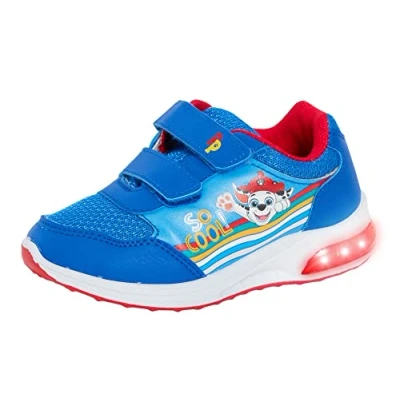 Imagen de Paw Patrol Zapatillas deportivas con luces para niños Chase Marshall, azul, rojo, 30 EU