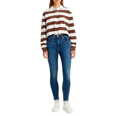 Imagen de Levi&#039;s 721 HIGH RISE Skinny Vaqueros pitillo, Mujer, Talla: 24x28, Dark indigo worn in blue