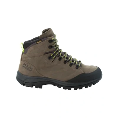 Imagen de Jack Wolfskin Rebellion Texapore Mid M, Zapatillas para Caminar Hombre, Color Caqui, 42.5 EU
