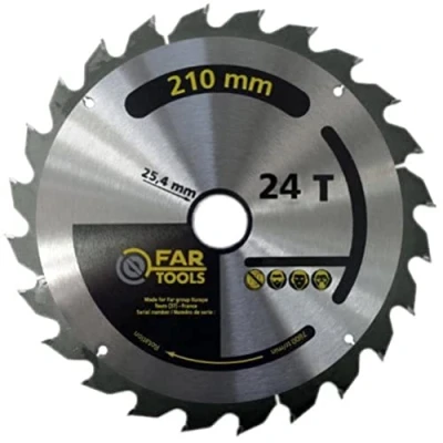 Imagen de Fartools 113811 Cuchilla, 210 mm de diámetro, color negro
