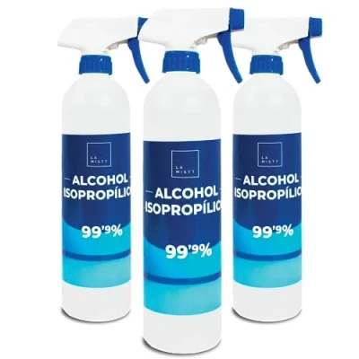 Imagen de Alcohol Isopropílico 99,9% Puro Spray 3000 ml Isopropanol Limpieza de Componentes Electrónicos, Objetivos, Pantallas, Superficies