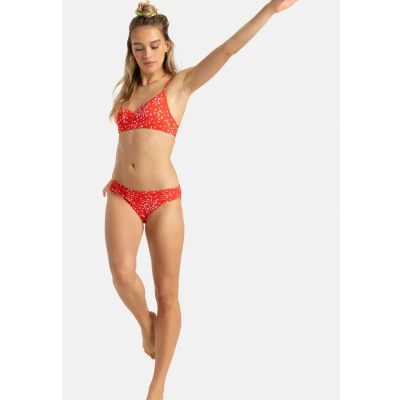 Imagen de Roxy Classics Braguita de bikini, Mujer, Talla: XL, Poppy red dancing ditsy swim