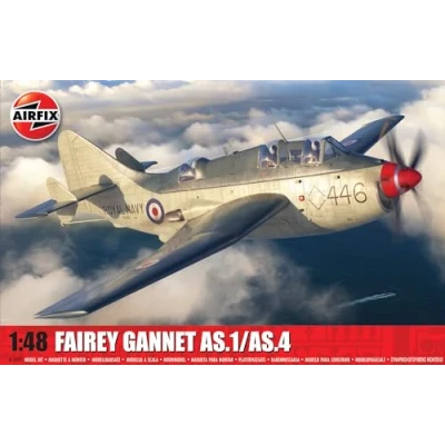 Imagen de Airfix Model Set, A11007 Fairey Gannet AS.1/AS.4 Kit de construcción Modelos, Kits avión Modelo plástico para Adultos y niños Mayores 8 años, el Juego Incluye bebederos calcomanías