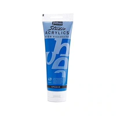 Imagen de Pébéo Acrílico Fine Studio Pintura acrílica Cyan Primaro 250 ml