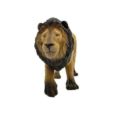 Imagen de Bullyland 63718 Figura de Juego león pie, Aprox. 12,2 cm Altura, Fiel al Detalle, sin PVC, como pequeño Regalo para niños a Partir 3 años, Multicolor (63718)
