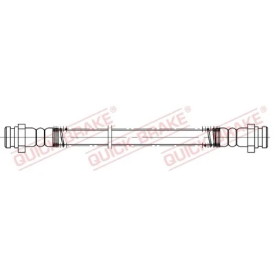 Imagen de Tubo flexible de frenos QUICK BRAKE 22.531