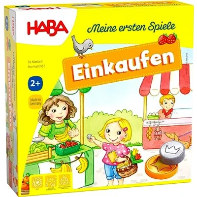 Imagen de HABA 302781 My Very First Games To Market! An Exciting Day at The Market for 1 4 Budding Shoppers Ages 2 and Older English Instructions (Made in Germany)