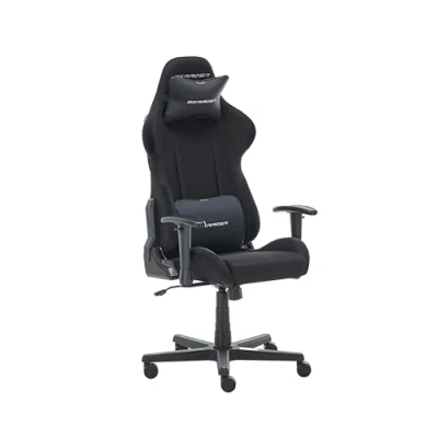 Imagen de Robas Lund DX Racer 2.2 Silla de Gaming, Funda Tela, Negro, B/H/T: ca. 65/121 131/65 cm