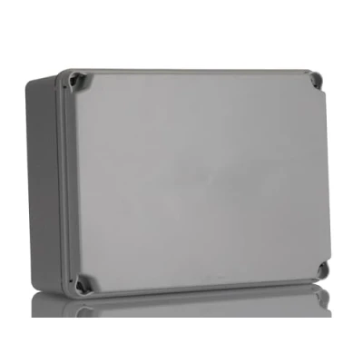Imagen de IDE EL231 IP65 IP67 Caja Estanca de Derivación con Tapa Opaca y Laterales Lisos, Gris, 180mm x 241mm 95mm