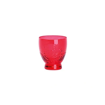 Imagen de Excelsa Santa Cruz Juego de 6 Vasos Agua, Vidrio, Rojo