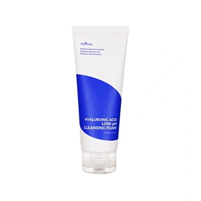 Imagen de IsNtree Espuma limpiadora de bajo pH con ácido hialurónico 5.1 fl oz, 5.07 fl.oz Hidratante y limpieza suave 8 tipos Ayuda a eliminar las impurezas suavemente.