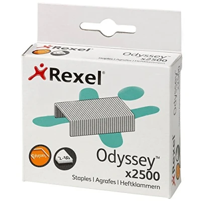 Imagen de Rexel Odyssey Grapas resistentes (paquete de 2.500 unidades)