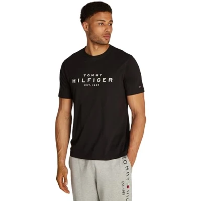 Imagen de Tommy Hilfiger BIG TEE Camiseta estampada, Hombre, Talla: XS, Black