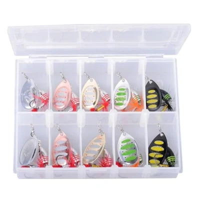 Imagen de Savage Gear Rotex Spinner Kit2 6g &amp; 8g (10pzs) Kits de senuelos