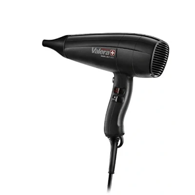 Imagen de Valera, Swiss Light 3200, Secador de Pelo Profesional Ligero, Iónico, 3 Niveles Temperatura y Función Aire Frío, Filtro Extraíble, Cable Flexible, 1600 W, Made