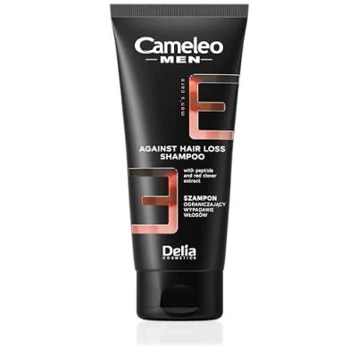 Imagen de Cameleo Men Champú Anticaída Limpia y Refresca Reduce Eficazmente la Caída del Cabello Hidrata, Nutre, Fortalece para Cuero Cabelludo Secos 150 ml