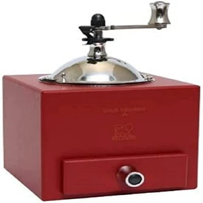 Imagen de Peugeot Roellinger Molinillo Manual para Pimienta, Madera, Rojo, 13 cm