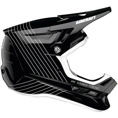 Imagen de 100% CASCOS Aircraft Composite Helmet Silo L Cascos, Adultos Unisex, Multicolor, Estándar