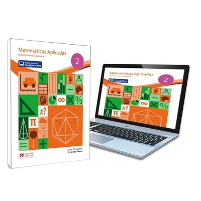Imagen de Grado Básico Matemáticas 2 Libro de texto en formato físico Aplicadas (Ciclo Formativo Básico)