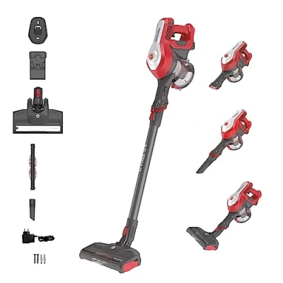 Imagen de HOOVER Aspiradora Escoba Sin Cable, Versátil, Boquilla Integrada, Capacidad XL, Luces LED, Fácil De Limpiar, Modo Turbo HF1