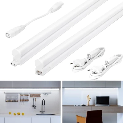 Imagen de Aigostar Luz Bajo Mueble Cocina con Interruptor 9W 990lm LED Armario, 230V Blanca Fria 6500K, Luces para Vestidor Tira Armario 572 * 23 34mm, 2 pcs