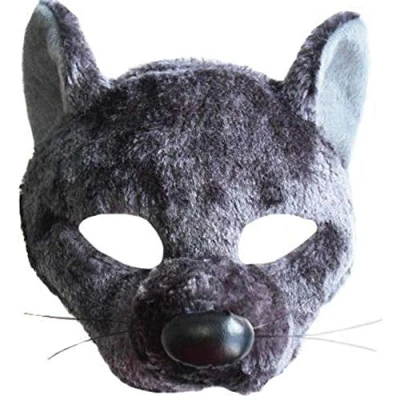 Imagen de Bristol Novelty Máscara de Rata con Apertura para los Ojos y Cinta Que emite Sonido, Multicolor, Talla única