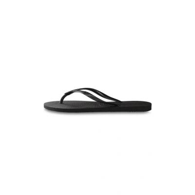 Imagen de Havaianas Slim (Mini Me), Sandalias Niñas, Black, 23/24