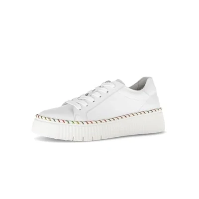 Imagen de Gabor Zapatillas bajas para mujer, Blanco 21, 42.5 EU
