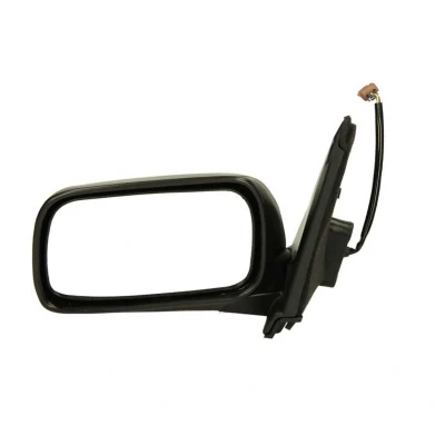 Imagen de espejo retrovisor Tyc 324 0016 izquierda negro convexo, para ajuste elect.