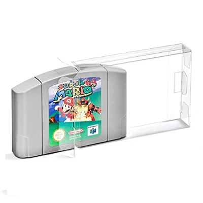 Imagen de Link e : 10 X Estuche protector de plastico para cartucho juego compatible con la consola Nintendo 64 N64