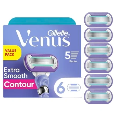 Imagen de Gillette Venus Razor Blade de recambios la mujer, espiral, 6 Count