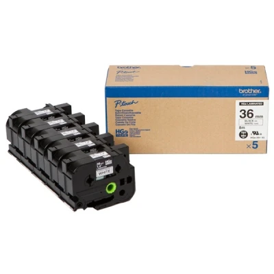 Imagen de Brother HGE261V5 Cinta, color negro y blanco