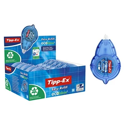 Imagen de Tipp Ex Easy Refill ECOlutions Cinta Correctora 14 m x 5 mm, Box of 10
