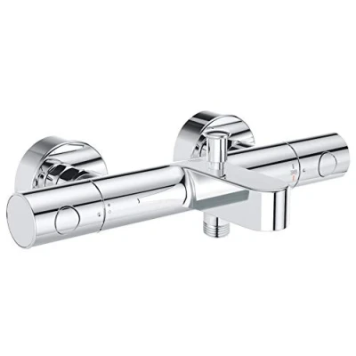 Imagen de GROHE QuickFix Precision Get, Termostato baño y ducha, tecnología Water Saving botón de control ecológico, instalación con QuickSpanner incluída, cromado, 34774000
