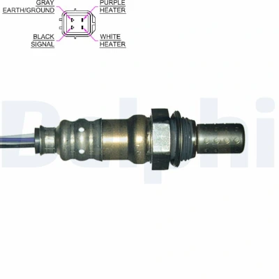 Imagen de DELPHI ES20170 12B1 Sonda lambda plana, térmico HYUNDAI: Tucson, Coupe II, Elantra III Hatchback, KIA: Sportage CARENS 2