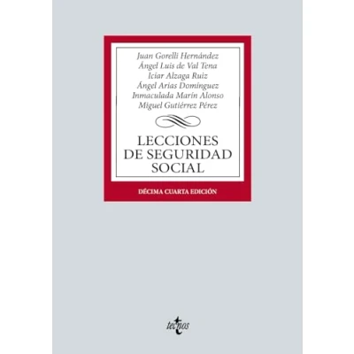 Imagen de Lecciones de Seguridad Social (Derecho Biblioteca Universitaria Editorial Tecnos)