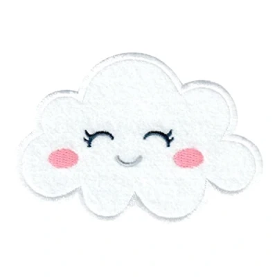 Imagen de PatchMommy Nube Parche Termoadhesivo Bordado para Ropa Parches Infantiles y Apliques Niños