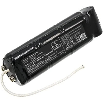 Imagen de TECHTEK Baterías 1400mAh Compatible con [Minelab] Excalibur 1000, 800 Metal Detector, II PODS, Sword, Sword Detector sustituye TER51140