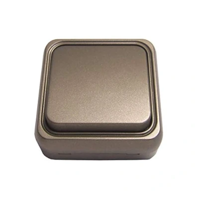 Imagen de bf 18 Interruptor conmutador superficie 10a bronce bolsa